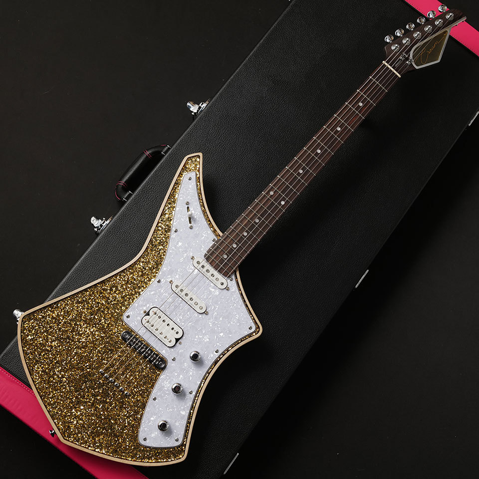 Cream Guitars/Revolver Deluxe GLG (Gold Glitter)【在庫あり】