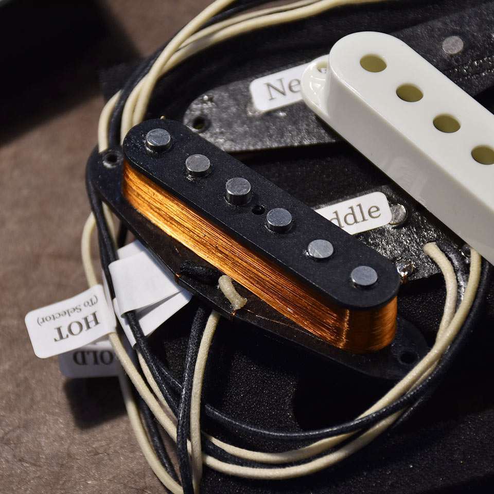 JUNTONE PICKUPS/ST 50's Set / White【在庫あり】