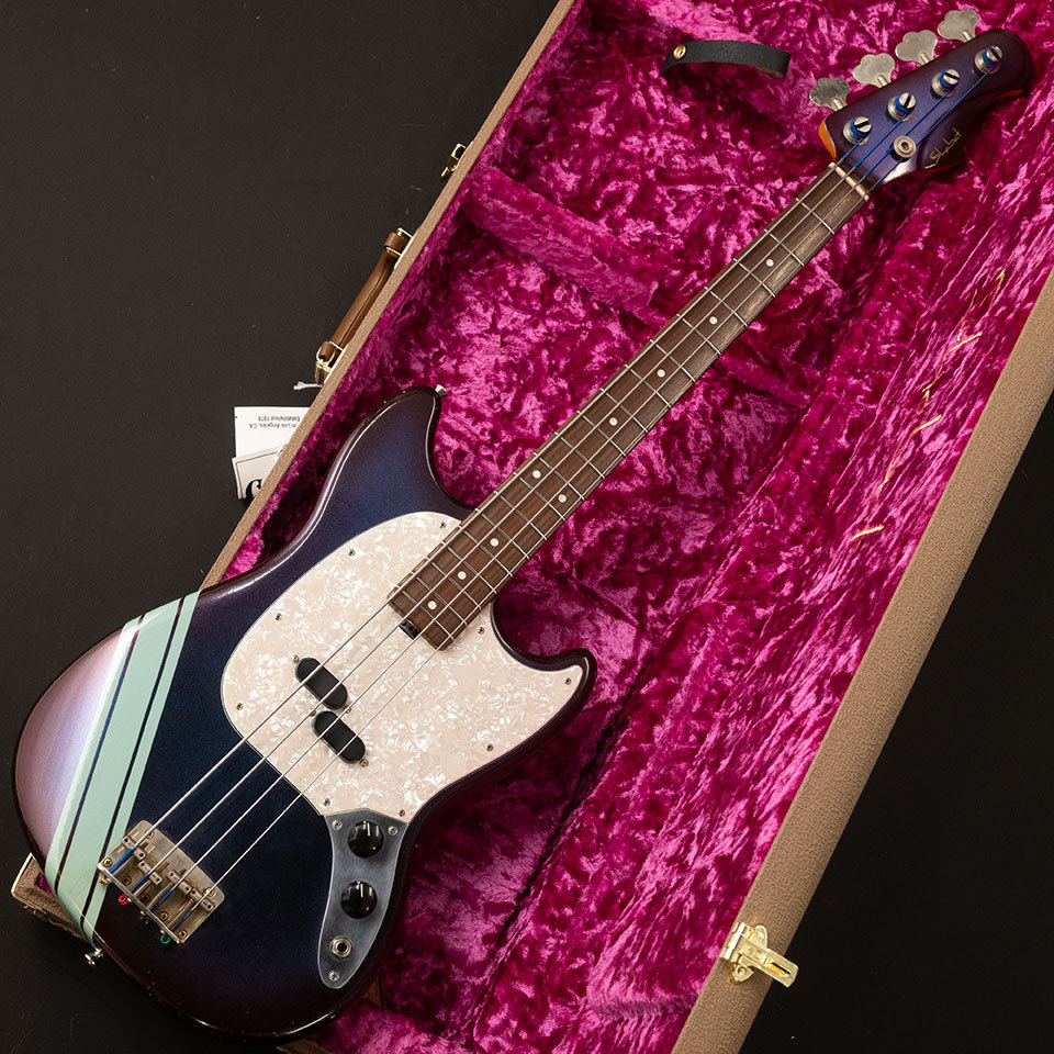 Shabat Guitars/Bobcat Bass Purple Burst #001【在庫あり】
