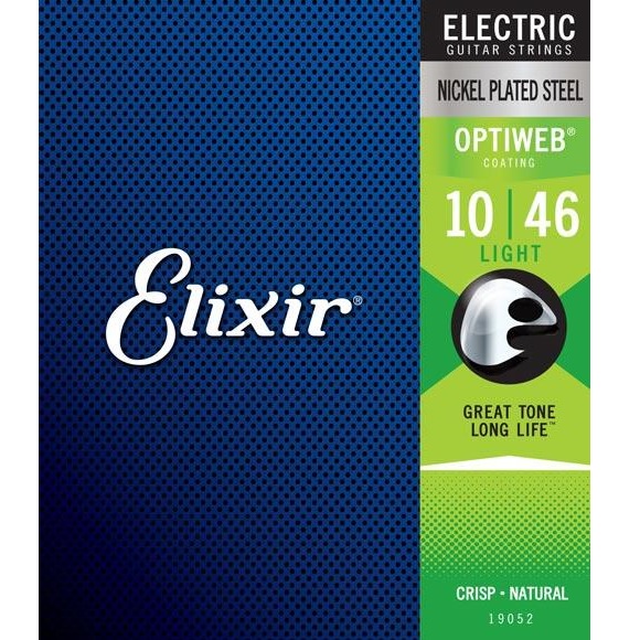 Elixir/19052 OPTIWEB エレキギター弦 10～46【エリクサー】【在庫あり】