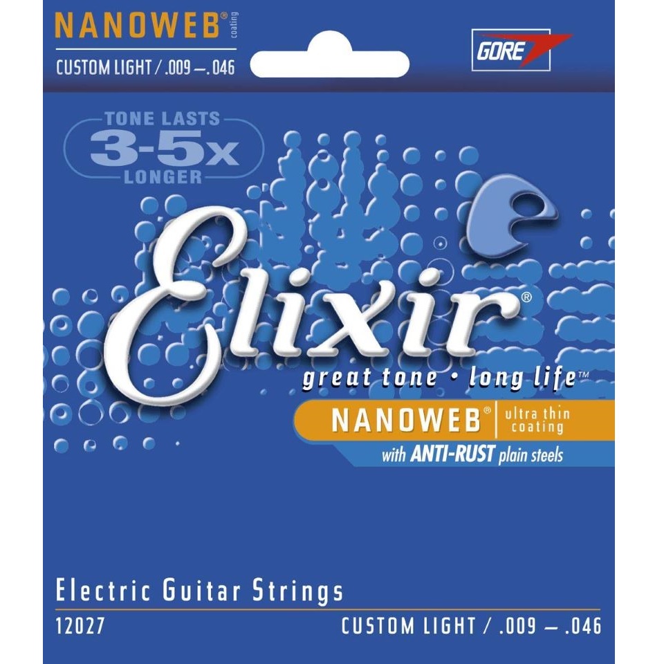Elixir/12027 NANOWEB エレキギター弦 09-46【エリクサー】