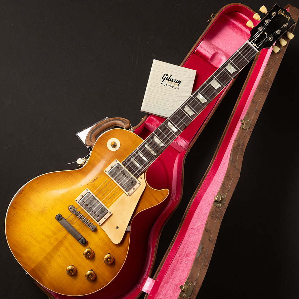 Gibson Custom Shop/1958 Les Paul Standard Lemon Burst Heavy Aged Murphy Lab【3.88kg】【在庫あり】
