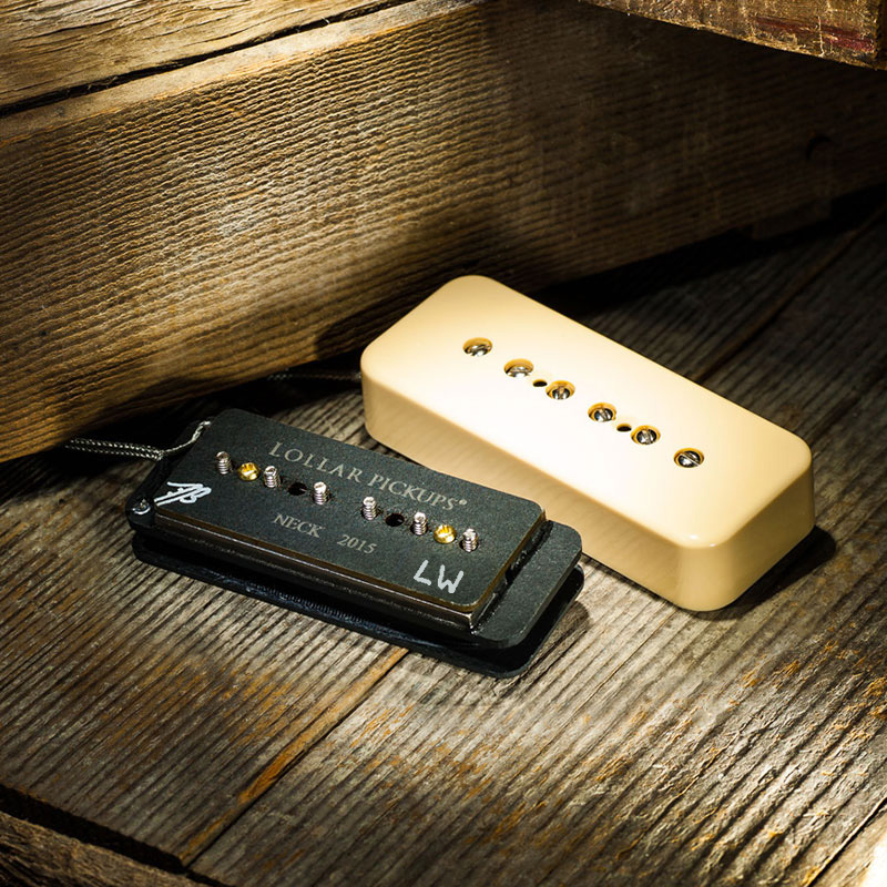 LOLLAR PICKUPS/P-90 Soap Bar Low Wind Neck【お取り寄せ商品】