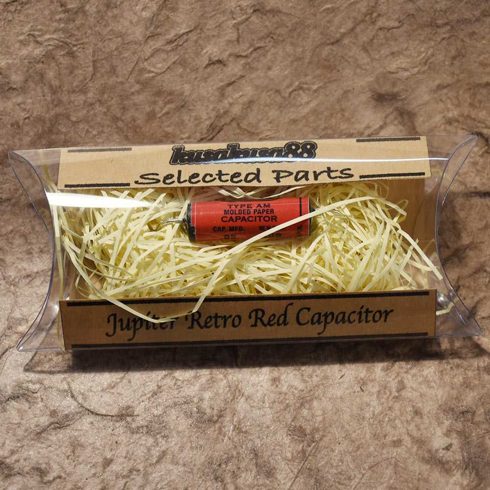 Jupiter Condenser/Retro Red Capacitar / Red Astron Type 0.05uF 600VDC【在庫あり】【2506P2】