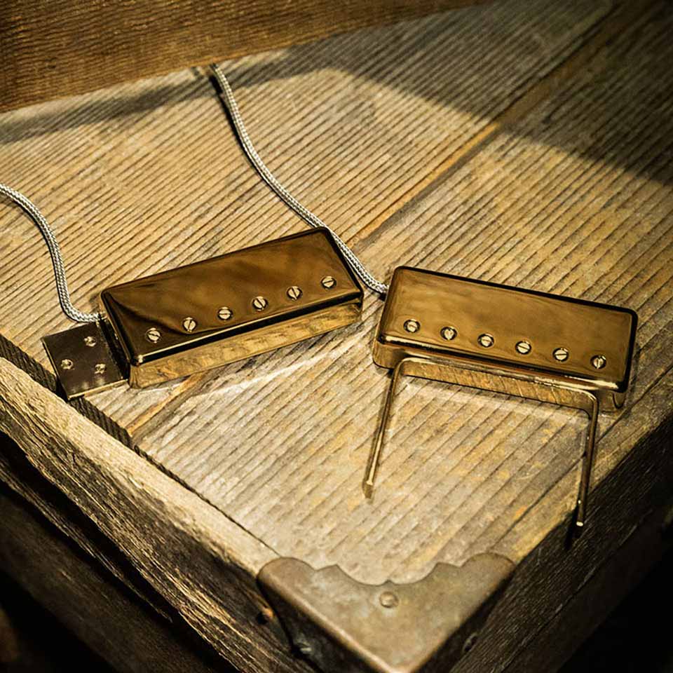LOLLAR PICKUPS/Johnny Smith Style Humbucker【Gold Cover】【お取り寄せ商品】