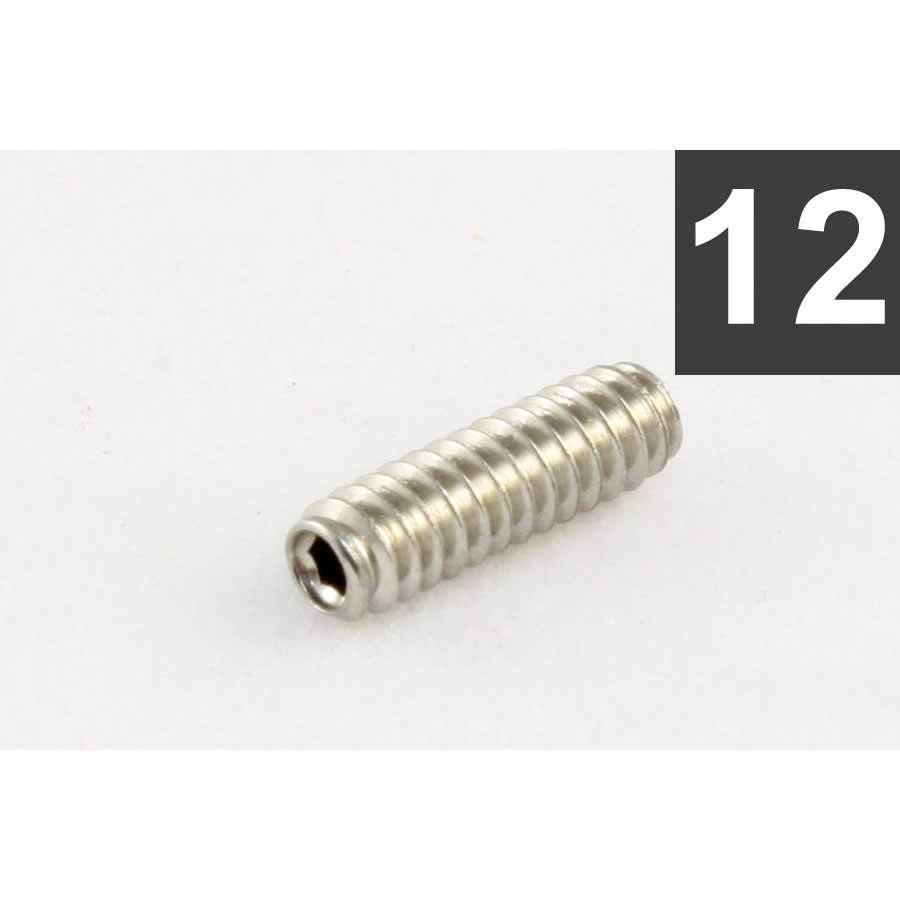 ALLPARTS/Pack of 12 Steel #4-40 Bridge Height Screws【7536】【在庫あり】【2506P1】
