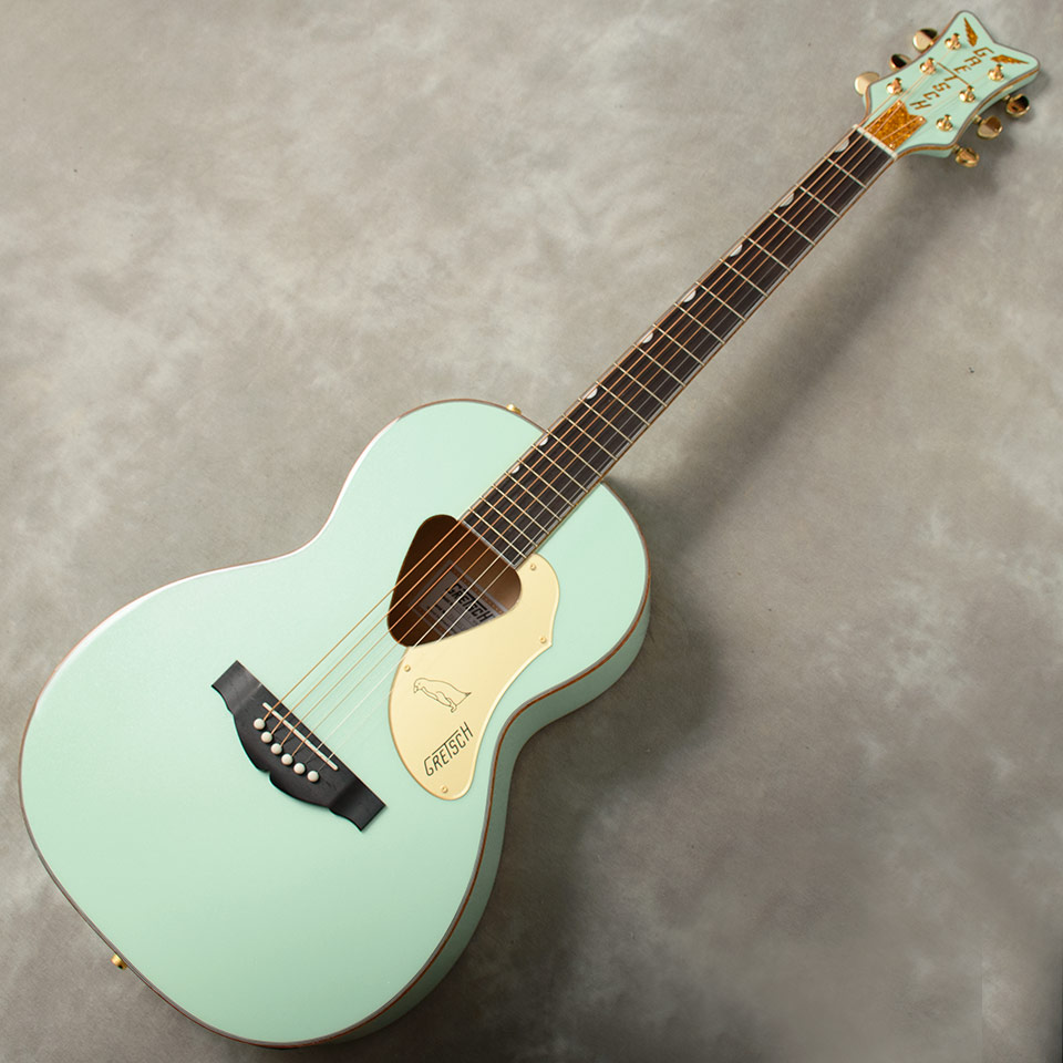 Gretsch/G5021E RANCHER PENGUIN PARLOR ACOUSTIC/ELECTRIC (Mint Metallic) 【お取り寄せ商品】【送料無料】