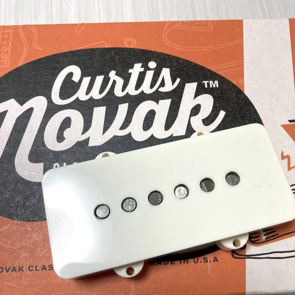 Curtis Novak Pickups/JM-V Bridge (Parchment) 【在庫あり】
