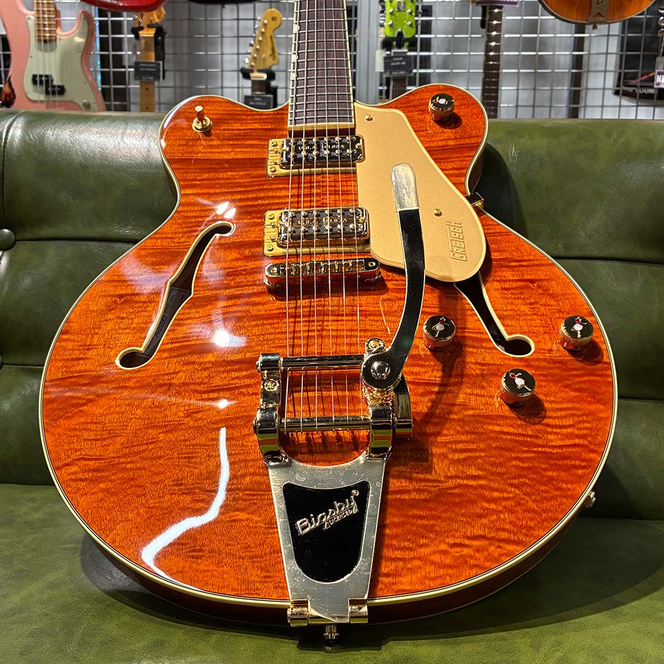 Gretsch/Electromatic LTD Flame Okoume Broadkaster Double-Cut with Bigsby【在庫あり】【送料無料】