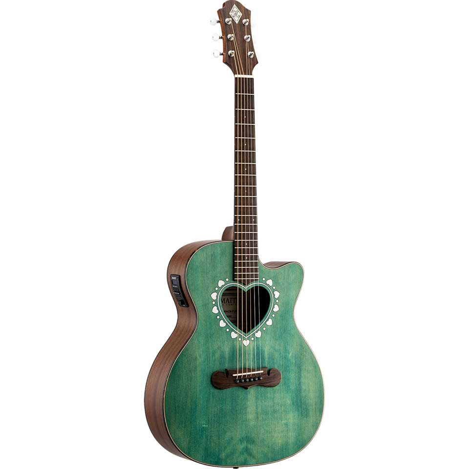 Zemaitis/CAF-90HCW (Forest Green Mother of Pearl)【お取り寄せ商品】
