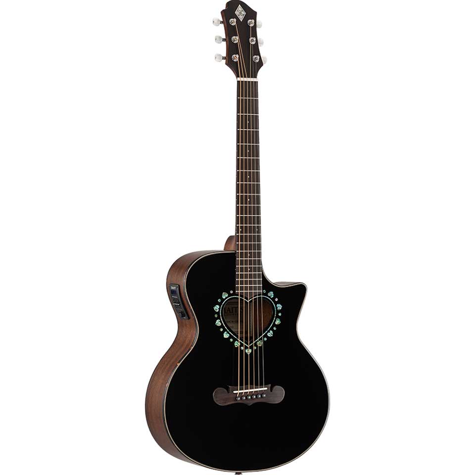 Zemaitis/CAM-90HCW (Gloss Black Abalone)【お取り寄せ商品】