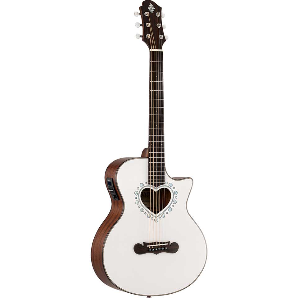Zemaitis/CAM-90HCW (Gloss White Mother of Pearl)【お取り寄せ商品】