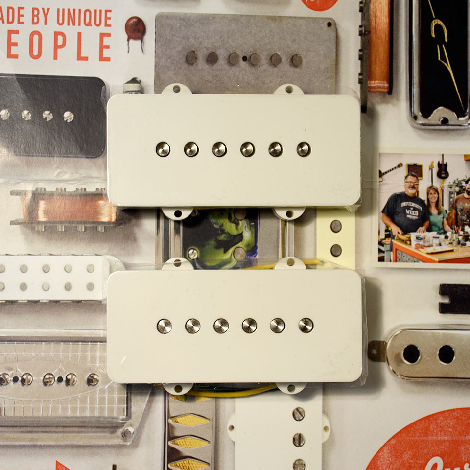 Curtis Novak Pickups/JM-90 Neck+Bridge PARCHMENT【お取り寄せ商品】