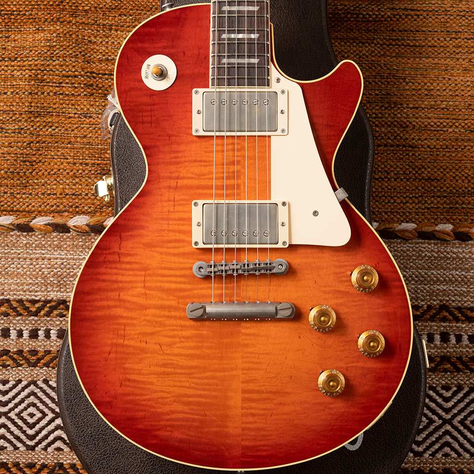Bizen Works/BURNED STD BLOOD ORANGE BURST #747【当店選定メイプルトップ&カラーオーダー】【在庫あり】