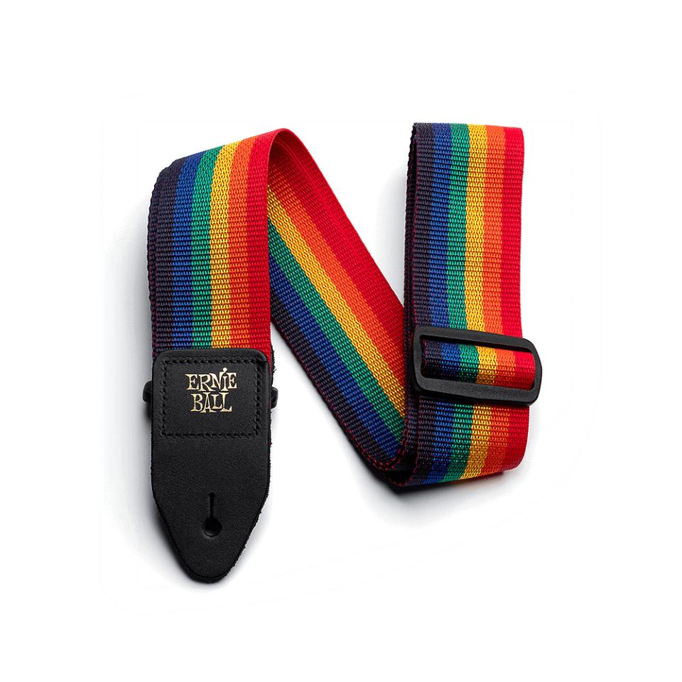 ERNIE BALL/4044 POLYPRO STRAP Rainbow【在庫あり】