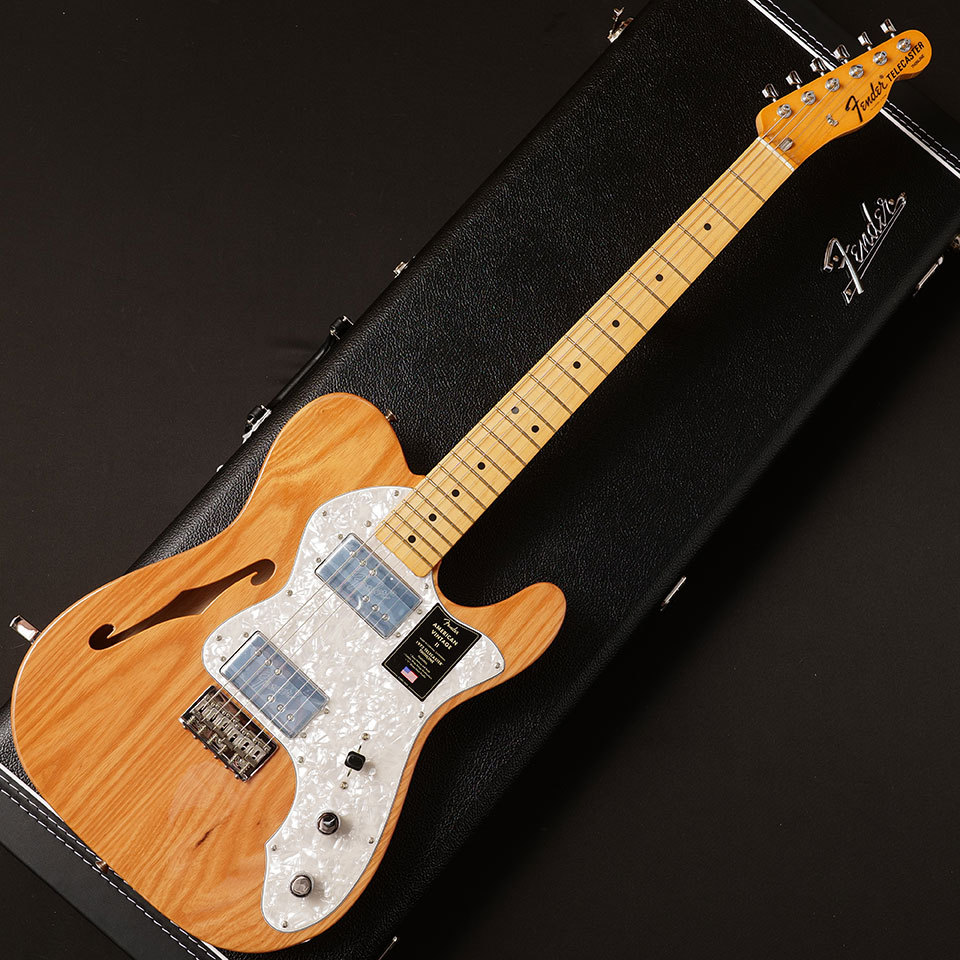 Fender/AMERICAN VINTAGE II 1972 TELECASTER THINLINE (Maple Fingerboard / Aged Natural)【旧価格】【在庫あり】