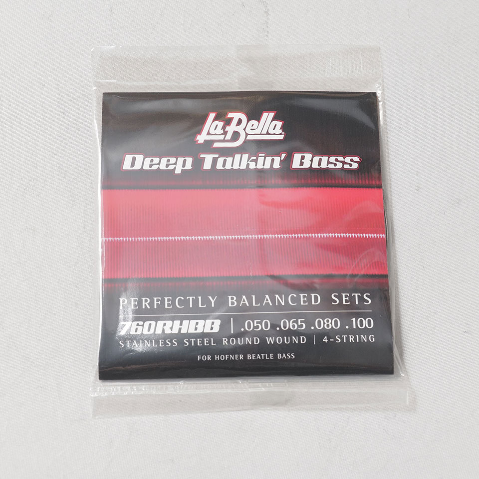 La Bella/760RHBB "Beatle" Bass Stainless Rounds 50-100【在庫あり】