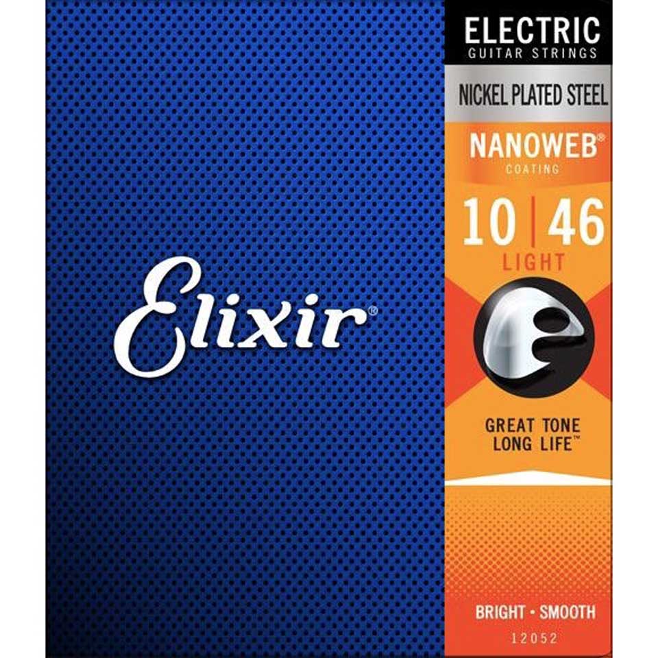 Elixir/12052 NANOWEB エレキギター弦 10-46【エリクサー】