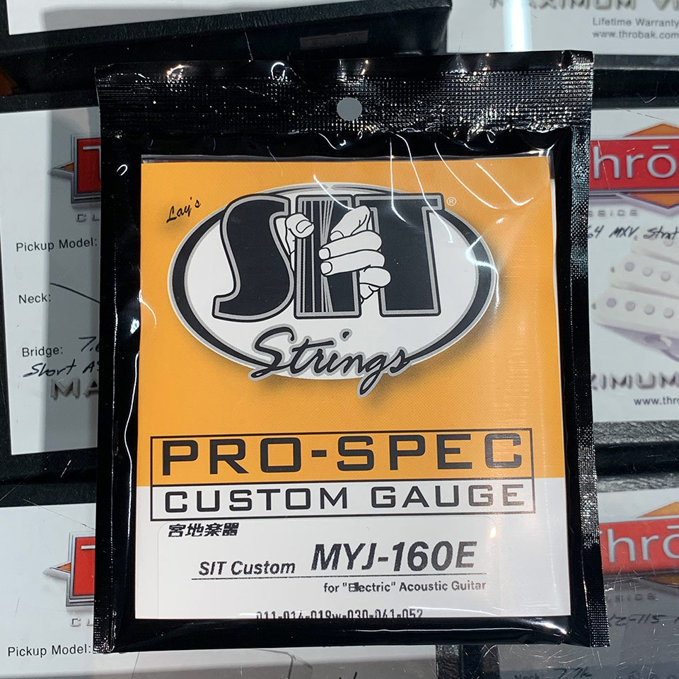 SIT Strings/MYJ-160E for "Electric" Acoustic Guitar 10set【在庫あり】