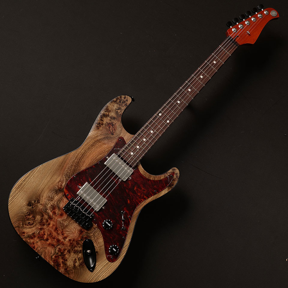 Kz Guitar Works/Kz ST Trad 22 2H5 (Elm Burl)【在庫あり】
