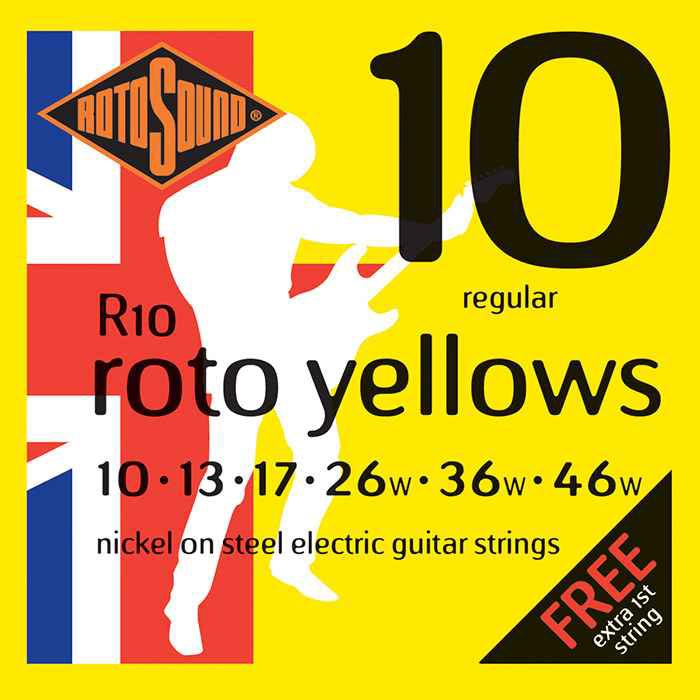 ROTOSOUND/R10 | Roto Yellows | 10-46【在庫あり】
