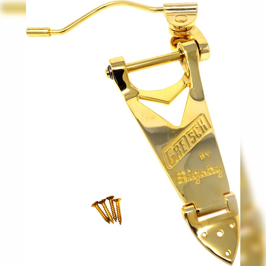 Bigsby/GRETSCH TAILPIECE, BIGSBY B6 with Wire Handle, Gold, B6GW【在庫あり】