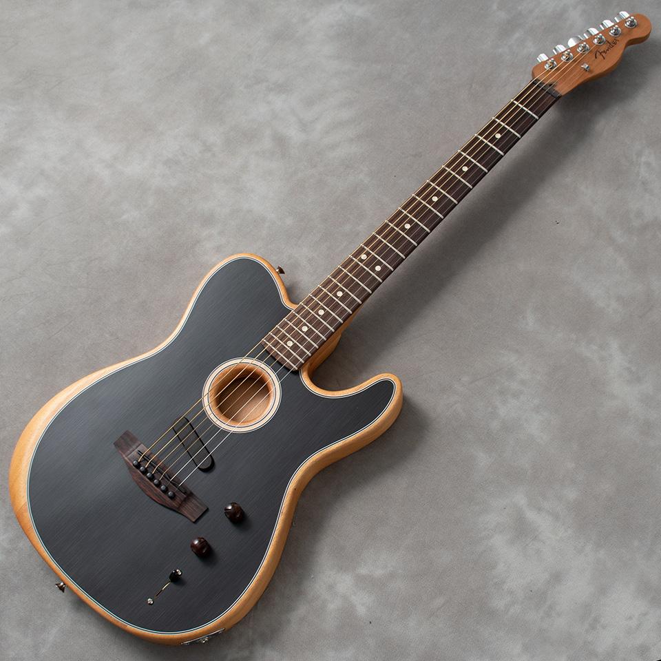 Fender/Acoustasonic Player Telecaster BRSH BK (Brushed Black)【お取り寄せ商品】【送料無料】