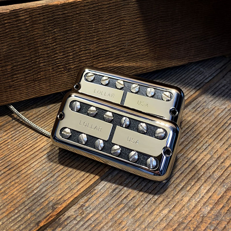 LOLLAR PICKUPS/Lollartron Tradional Mod【Nickel Cover】【お取り寄せ商品】