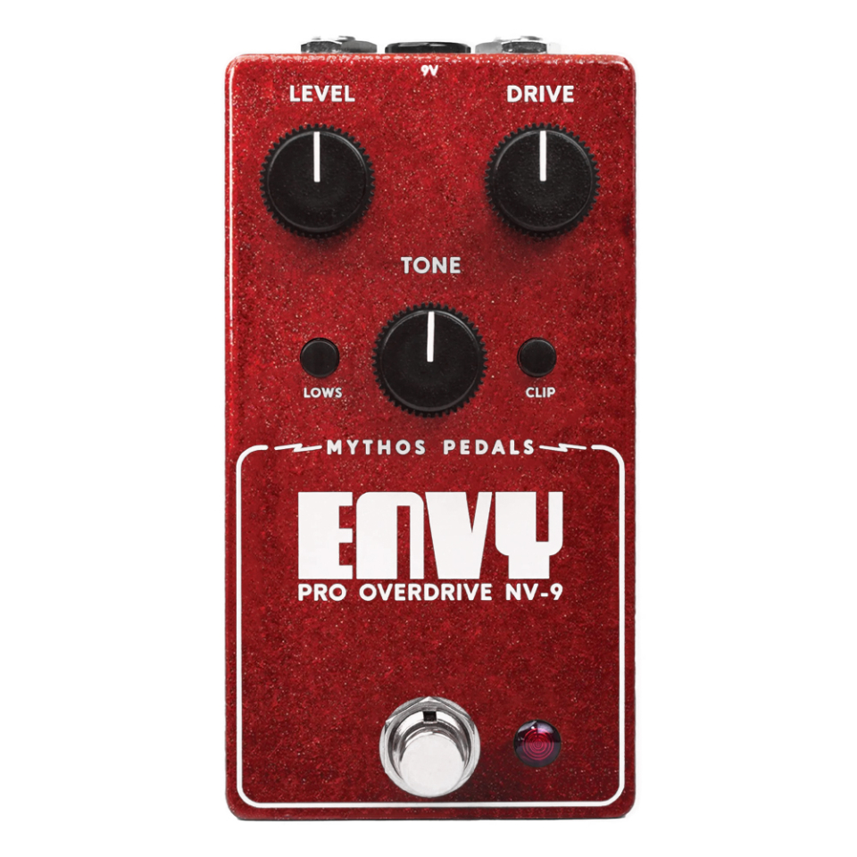 Mythos Pedals/ENVY Red sparkle【入荷待ち】【ご予約受付中】【12月中旬以降入荷予定】