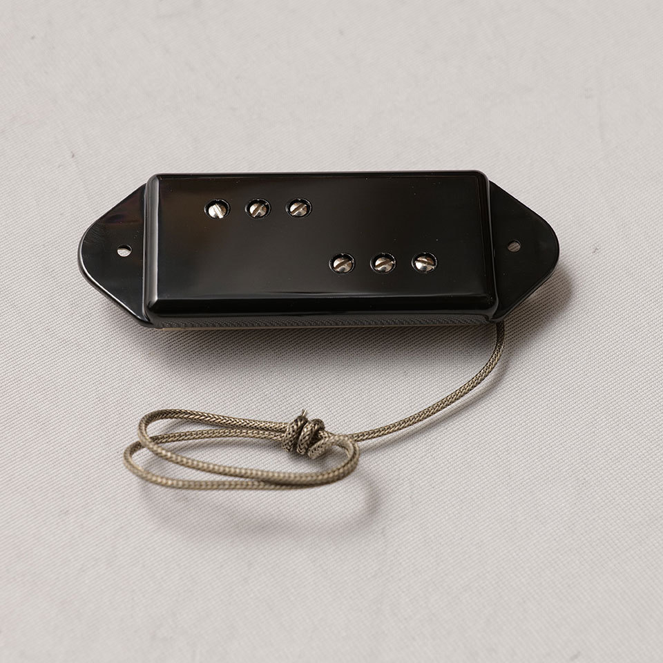 LOLLAR PICKUPS/DC-90 Dogear Bridge Black【在庫あり】