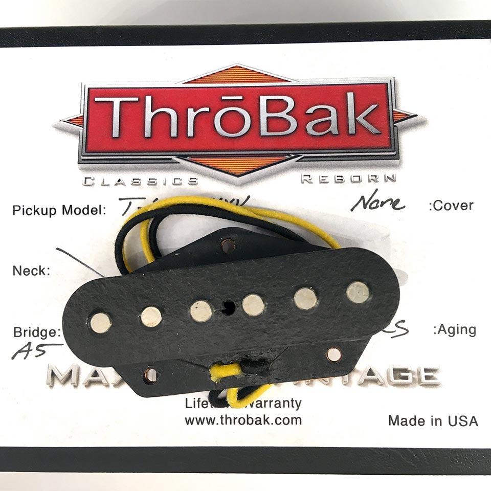 ThroBak/T-59 MXV- ThroBak Tele Guitar Pickup / Bridge / Aged【在庫あり】