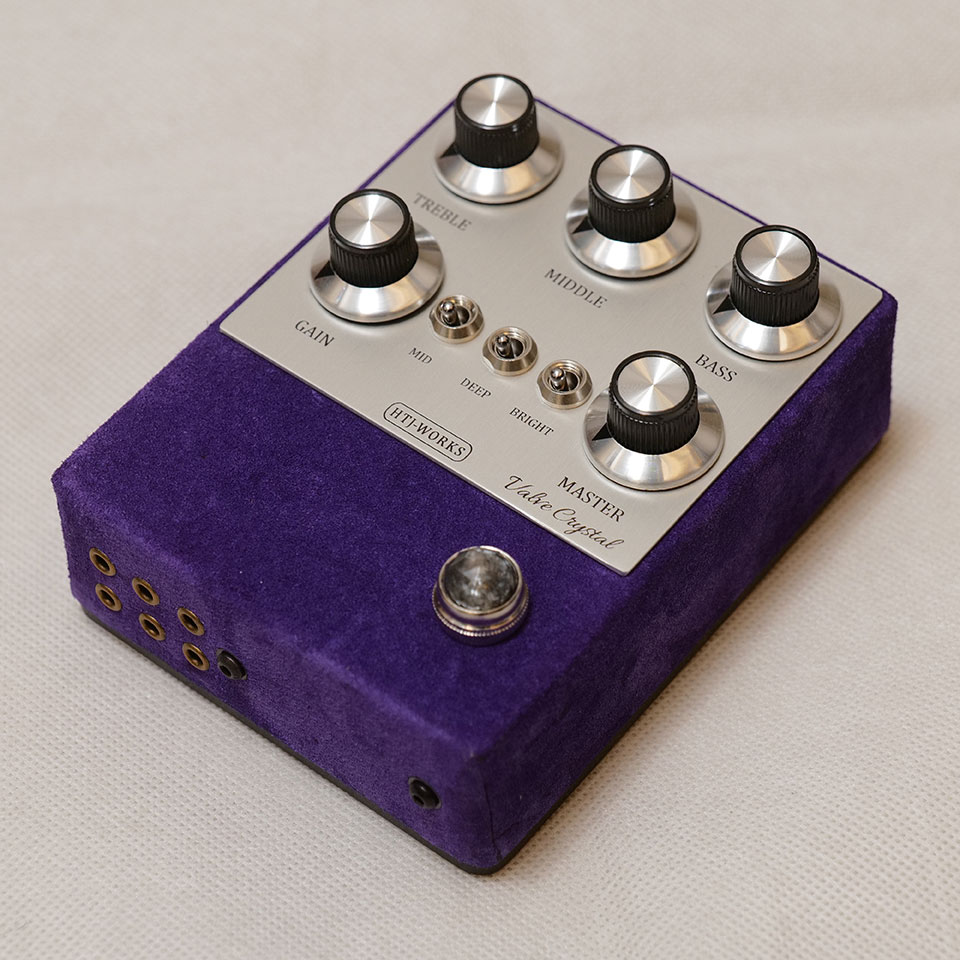 HTJ-WORKS/Valve Crystal 12AX7 Tube Preamp Silver Top Purple Suede【在庫あり】