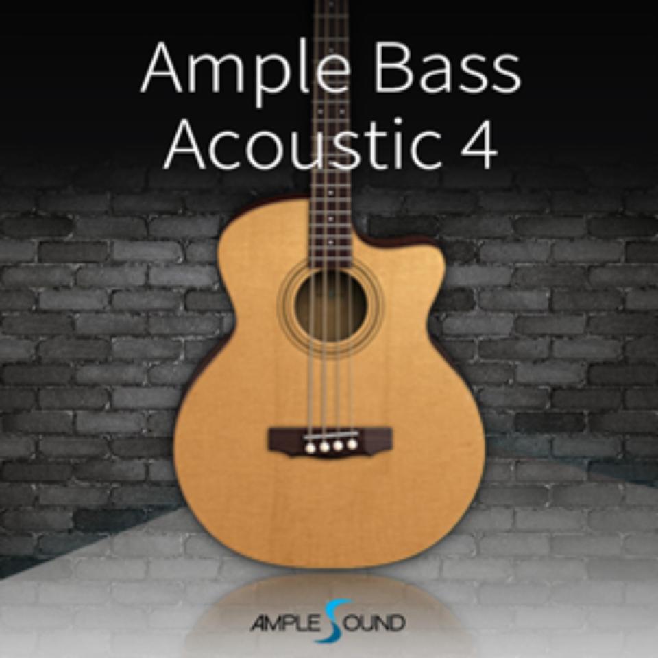 AMPLE SOUND/AMPLE BASS ACOUSTIC 4【オンライン納品】【在庫あり】