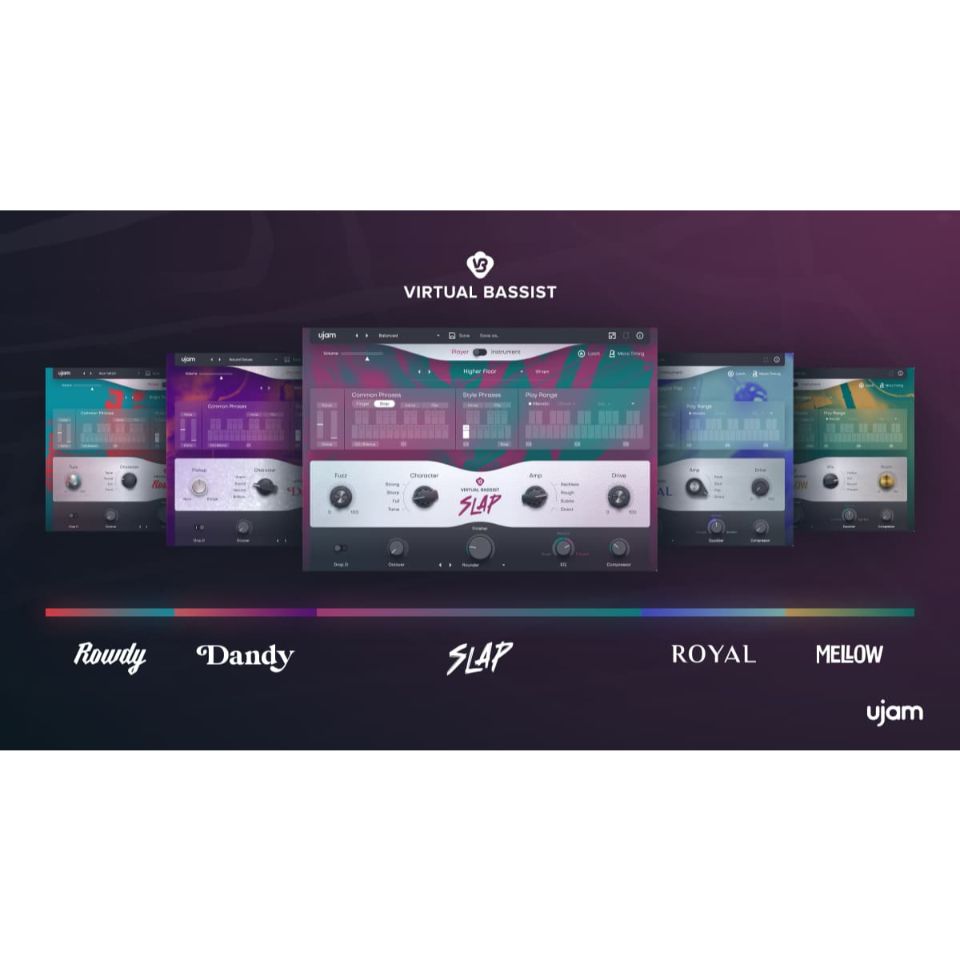 UJAM/VIRTUAL BASSIST BUNDLE【オンライン納品】