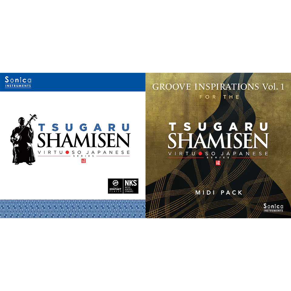 Sonica Instruments/TSUGARU SHAMISEN Groove Bundle Vol.1【ソフトウェア音源】【オンライン納品】【在庫あり】