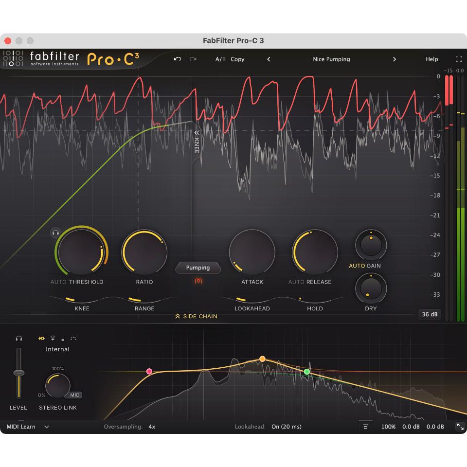 FabFilter/FabFilter Pro-C 3【オンライン納品】