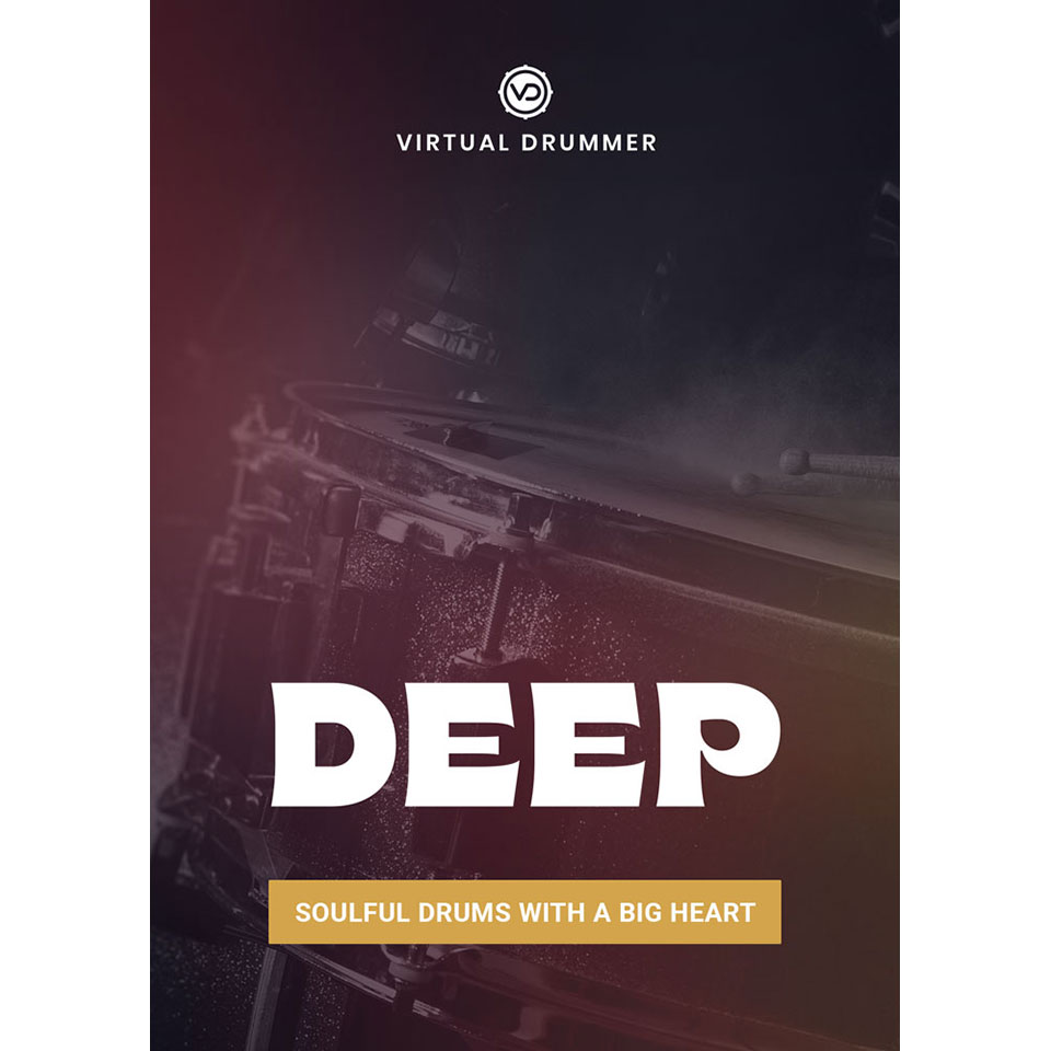 UJAM/VIRTUAL DRUMMER DEEP【～05/03 期間限定特価キャンペーン】【オンライン納品】