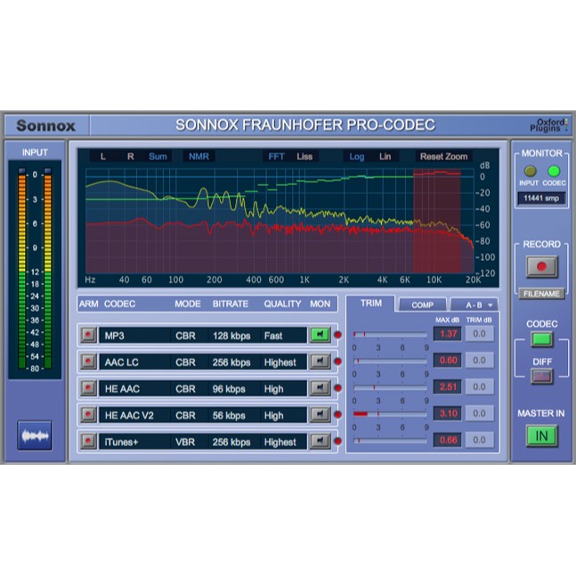 Sonnox/Fraunhofer Pro-Codec (Native)【オンライン納品】