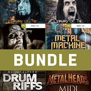 TOONTRACK/DRUM 6MIDI - METAL DRUMS【オンライン納品】【在庫あり】