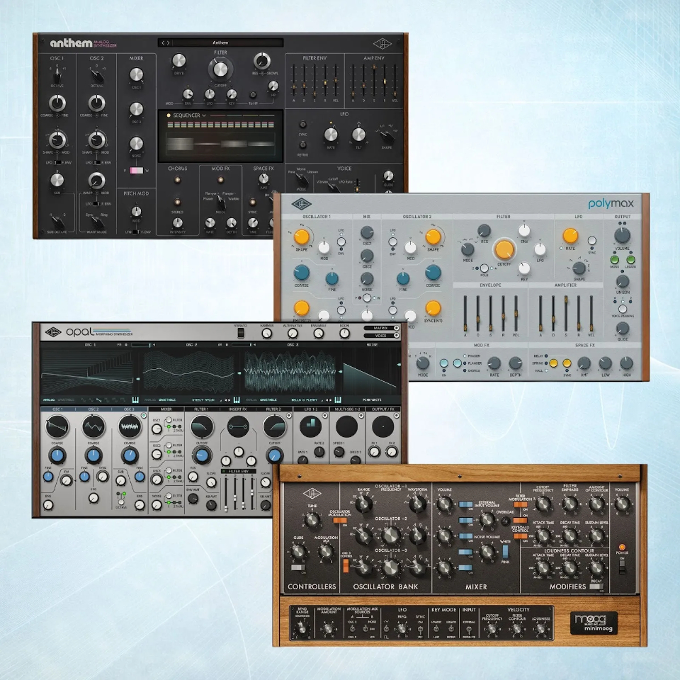 UNIVERSAL AUDIO/UAD Synth Collection【オンライン納品】【在庫あり】