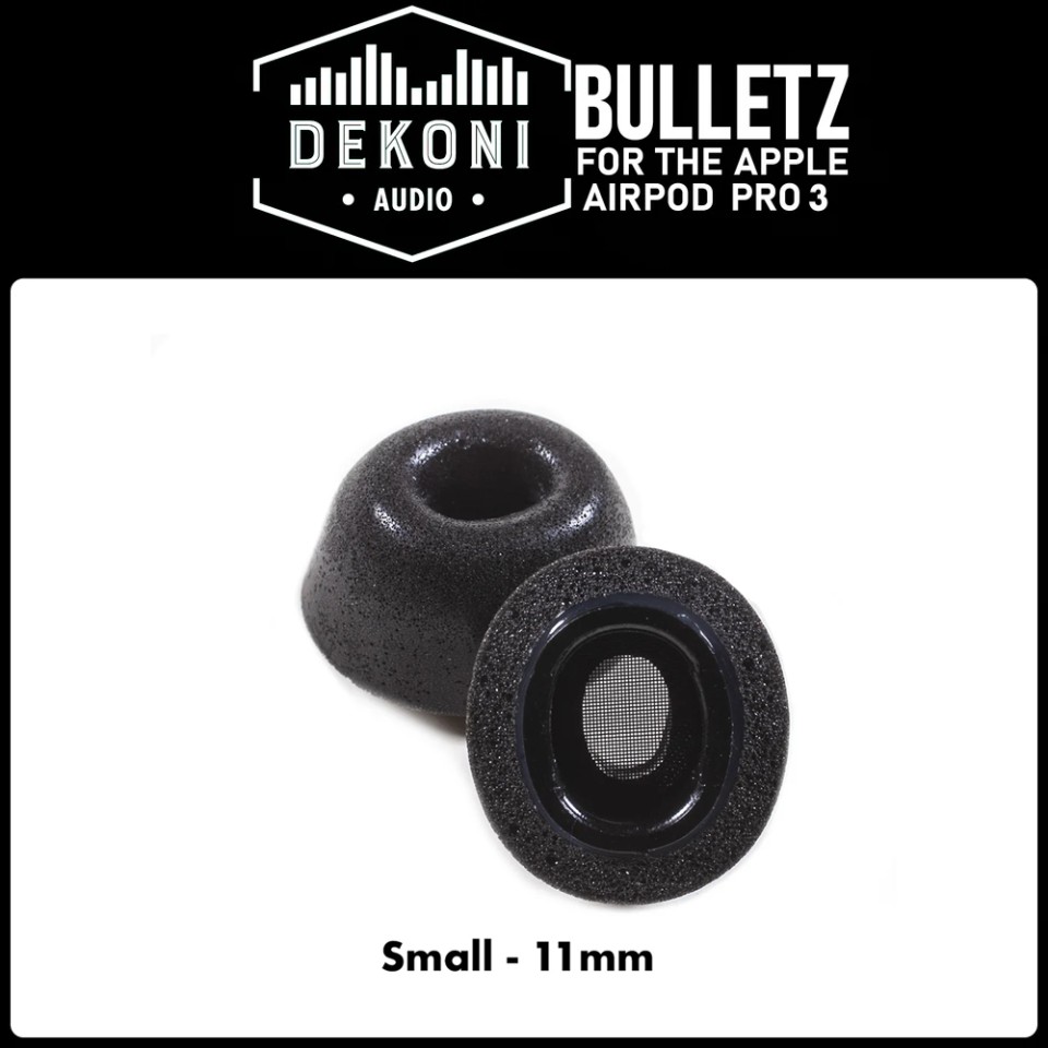 DEKONI AUDIO/DEKONI BULLETZ APP3 SM1【Sサイズ1ペア】【ETZ-APP3-SM1】【ネコポス発送】