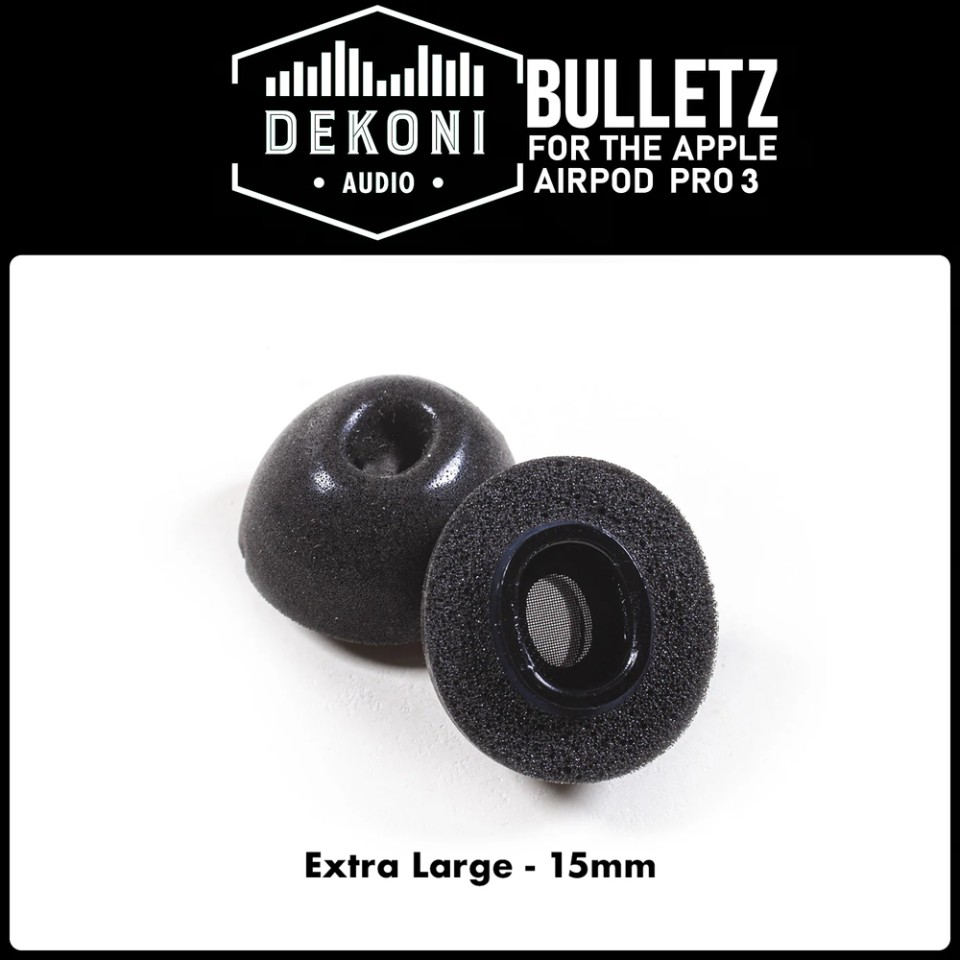 DEKONI AUDIO/DEKONI BULLETZ APP3 XL1【XLサイズ1ペア】【ETZ-APP3-XL1】【ネコポス発送】