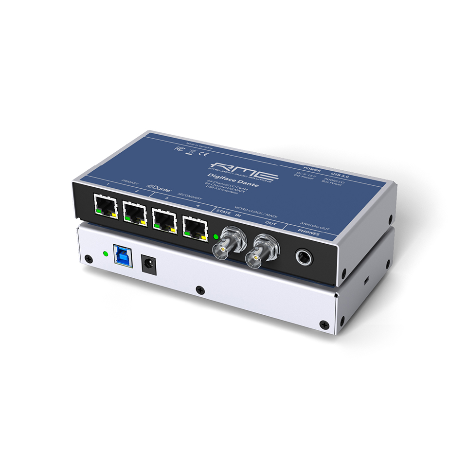 RME/Digiface Dante【入荷待ち】【次回予定納期：7月上旬以降】