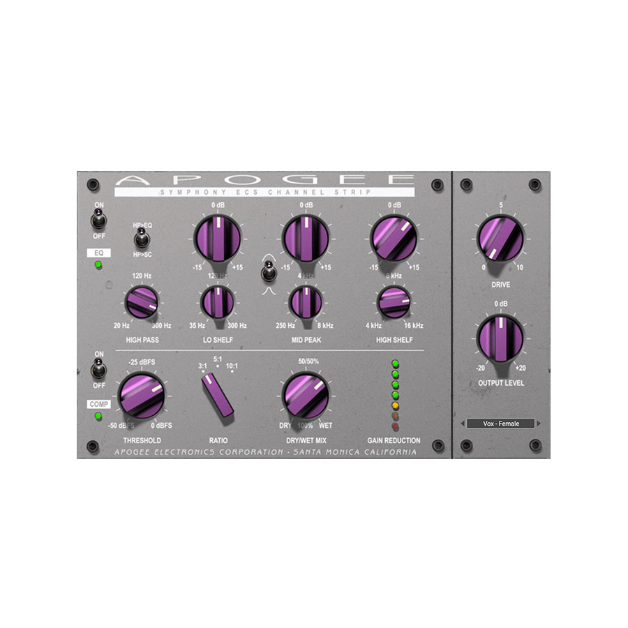 APOGEE/Symphony ECS Channel Strip【オンライン納品】【在庫あり】