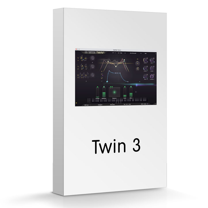FabFilter/Twin 3【オンライン納品】