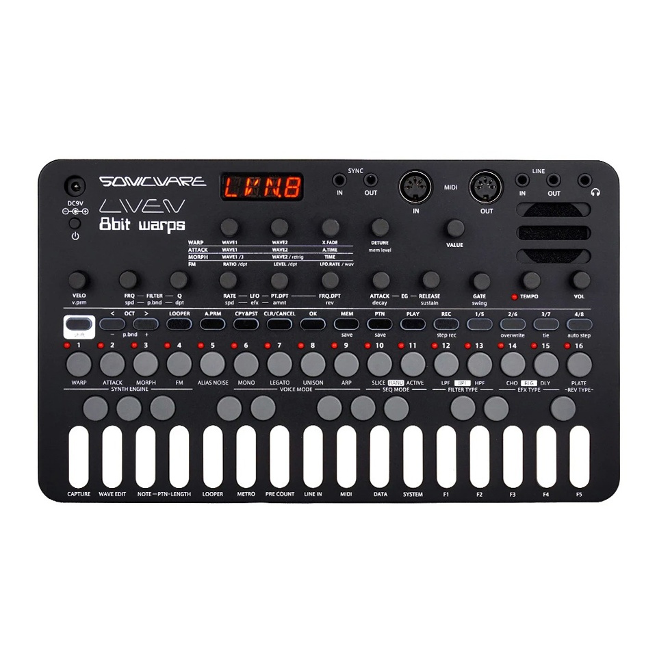 SONICWARE/LIVEN 8bit warps