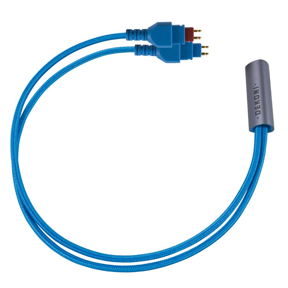 DEKONI AUDIO/Ensemble Cables Y-Split HD600 ブルー