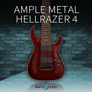 AMPLE SOUND/AMPLE METAL HELLRAZOR 4【～05/12 期間限定特価キャンペーン】【オンライン納品】【在庫あり】