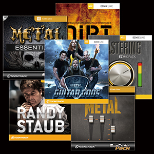 TOONTRACK/EZMIX2 6PACK - METAL【オンライン納品】【在庫あり】
