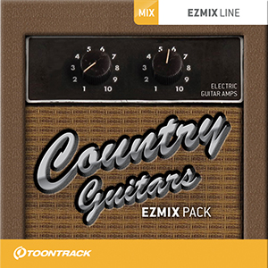 TOONTRACK/EZMIX2 PACK - COUNTRY GUITARS【オンライン納品】【在庫あり】